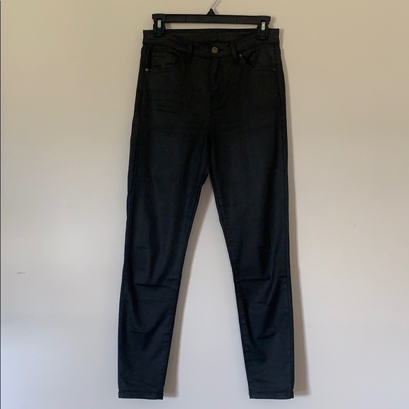 coated jamie jeans